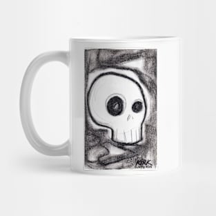 'Expresionist Skull' Mug